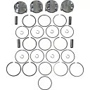 J.E. Pistons ピストンキット スズキ GSX 1300 R ハヤブサ 2008-2014 274087 J.E. Pistons Piston Ki...