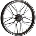 Arlen Ness リム - スプリットスポーク - ブラック/コントラスト カット - 19x3.25 330-024 Arlen Ness Rim - S...