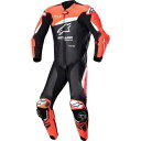 GP Plus v4 レザースーツ - ブラック/レッドフルオ/ホワイト - US 42 / EU 52 3150523132152 GP Plus v4 Le...