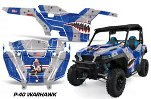 UTV デカールグラフィックステッカーポラリス一般 1000 16-18 P40WAR U UTV Decals Graphics Stickers For Polaris General 1000 16-18 P40WAR U
