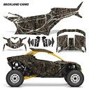 UTV グラフィック デカール ステッカー Can-Am Maverick R 2DR 2024-25 バックランドカモ用 UTV Graphics Decal...