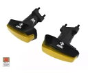 フレーム保護キット ゴールド DBK モト モリーニ セイエンメッツォ Scr 2022 - 2024 02B-用 Frame protection kit gold DBK for Moto Morini Seiemmezzo Scr 2022 - 2024 02B-