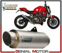 Mivv 排気マフラー GP Pro チタン DUCATI MONSTER 1200 2014 - 2016用 Mivv Exhaust Muffler Gp Pro Titanium for DUCATI MONSTER 1200 2014 - 2016(2)