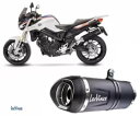 マフラー Leovince 公認 LE ONE BLACK BMW F 800 R/GT 2017 - 2020 Exhausts Leovince homologated LE ONE BLACK BMW F 800 R/GT 2017 - 2020