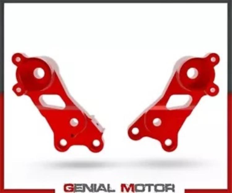 DUCABIKE PRSCRA02A å եåȥ쥹 Ducati SCRAMBLER FULL THR 800 2019 - 2020- DUCABIKE PRSCRA02A RED footrests for Ducati SCRAMBLER FULL THR 800 2019 - 2020-