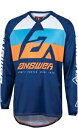 アンサー A23 シンクロン CC ユース MX オフロード ジャージ ブルー/オレンジ Answer A23 Syncron CC Youth MX Offr...