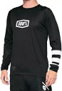 100% R-Core ユース長袖 MTB マウンテン バイク ジャージ ブラック/ホワイト 100% R-Core Youth Long Sleeve MTB...