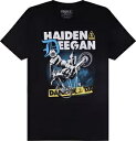 Deegan Air メンズ 半袖 T シャツ ブラック Deegan Air Mens Short Sleeve T-Shirt Black