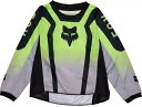 Fox Racing 180 Lean キッズ MX オフロード ジャージ フルオ イエロー Fox Racing 180 Lean Kids MX Offro...