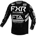 FXR ポディウム グラディエーター 21 メンズ MX オフロード ジャージ ブラック/ホワイト FXR Podium Gladiator 21 Mens M...