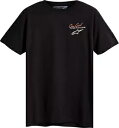 アルパインスターズ フラッグ メンズ 半袖 T シャツ ブラック Alpinestars Flagged Mens Short Sleeve T-Shirt Black
