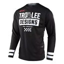 Troy Lee Designs スカウト GP Peace & Wheelies メンズ MX オフロード ジャージ ブラック Troy Lee Design...