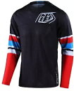 Troy Lee Designs GP エア ワープ メンズ MX オフロード ジャージ レッド/ブラック MD Troy Lee Designs GP Air...