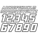 Factory Effex アイアンオン MX オフロード ジャージ ID キット Factory Effex Iron-On MX Offroad Jerse...