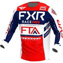 FXR ポディウム グラディエーター 21 メンズ MX オフロード ジャージ ホワイト/レッド/ネイビー FXR Podium Gladiator 21 Me...