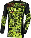 オニール エレメント アタック V.25 メンズ MX オフロード ジャージ ブラック/ネオン O'Neal Element Attack V.25 Mens ...