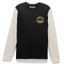 Alpinestars Decades メンズ 長袖 プレミアム T シャツ ブラック Alpinestars Decades Mens Long Sleeve Premium T-Shirt Black