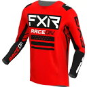 FXR オフロード 22 メンズ MX オフロード ジャージ レッド/ブラック FXR Off-Road 22 Mens MX Offroad Jersey R...