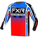 FXR クラッチ プロ 23 メンズ MX オフロード ジャージ ブルー/レッド/ホワイト FXR Clutch Pro 23 Mens MX Offroad ...