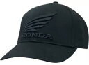 ホンダライセンスブラックアウトカーブビルスナップバックハットブラック Licensed Honda Blacked Out Curved Bill Snapback Hat Black