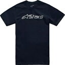 アルパインスターズ ブレイズ 2.0 メンズ 半袖 T シャツ ネイビー Alpinestars Blaze 2.0 Mens Short Sleeve T-Shirt Navy