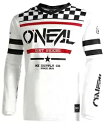 オニール エレメント スコードロン ユース MX オフロード ジャージ ホワイト/ブラック O'Neal Element Squadron Youth MX O...