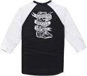 アルパインスターズ ブーツ メンズ 3/4 スリーブ T シャツ ホワイト/ブラック Alpinestars Booted Mens 3/4 Sleeve T-Shirt White/Black