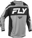 フライ レーシング F-16 メンズ MX オフロード ジャージ グレー/ブラック/ホワイト Fly Racing F-16 Mens MX Offroad J...