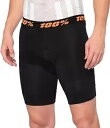 100% Crux メンズ MTB マウンテン バイク ショート ライナー ブラック 28 USA 100% Crux Mens MTB Mountain Bi...