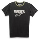 アルパインスターズ マッチ メンズ 半袖 T シャツ ブラック/ミリタリー Alpinestars Match Mens Short Sleeve T-Shirt Black/Military