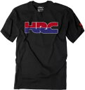 Factory Effex Honda HRC メンズ 半袖 T シャツ ブラック Factory Effex Honda HRC Mens Short Sleeve T-Shirt Black