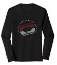 Castle X Rail メンズ 長袖 T シャツ ブラック Castle X Rail Mens Long Sleeve T-Shirt Black