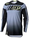 Troy Lee Designs GP アイコン メンズ MX オフロード ジャージ ブラック/グレー Troy Lee Designs GP Icon Men...