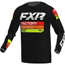 FXR クラッチ 23 メンズ MX オフロード ジャージ ブラック/オレンジ/Hi-Vis FXR Clutch 23 Mens MX Offroad Jer...