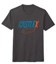Castle X Stride メンズ 半袖 T シャツ グレー/オレンジ Castle X Stride Mens Short Sleeve T-Shirt ...