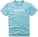 アルパインスターズ ヘリテージ ブレイズ プレミアム メンズ 半袖 T シャツ ブルー Alpinestars Heritage Blaze Premium Mens Short Sleeve T-Shirt Blue
