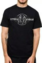 Lethal Threat Party with the Sinners メンズ 半袖 T シャツ ブラック Lethal Threat Party with ...