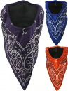 シャンパ フェイスフィット フックアンドループ ペイズリー フェイスマスク Schampa FaceFit Hook and Loop Paisley Facemask