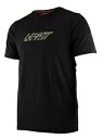 Leatt Camo メンズ半袖 T シャツ ブラック Leatt Camo Mens Short Sleeve T-Shirt Black