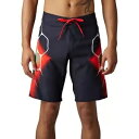 Fox Racing SYZ 20 インチ メンズ ボードショーツ ブラック Fox Racing SYZ 20" Mens Boardshorts Black