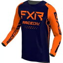 FXR オフロード 22 メンズ MX オフロード ジャージ ミッドナイト/オレンジ FXR Off-Road 22 Mens MX Offroad Jerse...