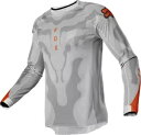 Fox Racing Airlines EXO LE メンズ MX オフロード ジャージ グレー/オレンジ Fox Racing Airline EXO LE ...