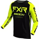 FXR オフロード 22 メンズ MX オフロード ジャージ ブラック/ハイビズ FXR Off-Road 22 Mens MX Offroad Jersey ...