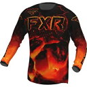 FXR ポディウム マグマ メンズ MX オフロード ジャージ ブラック/オレンジ FXR Podium Magma Mens MX Offroad Jerse...