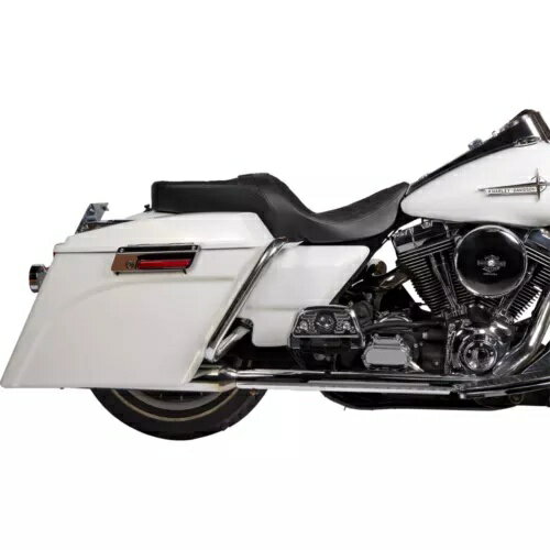 フリーダム シート - ビニール - ダブル ダイヤモンド ブラック ステッチ - FLH '97-'07 0801-1504 Freedom Seat - Vinyl - Double Diamond Black Stitch - FLH '97-'07 0801-1504