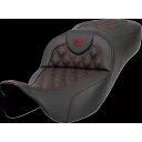 Roadsofa? シート - レッド ステッチ - 背もたれなし - FL '08-'23 A808-07B-184RED Roadsofa? Seat - Red Stitch - without Backrest - FL '08-'23 A808-07B-184RED