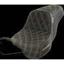 プロ シリーズ SDC パフォーマンス シート - 背もたれなし - ゴールド ステッチ SC80807GOL Pro Series SDC Performance Seat - without Backrest - Gold Stitch SC80807GOL