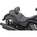 Drag Specialty ロープロファイル シート - 運転席背もたれ - 枕 - Vegas 0810-1607 Drag Specialties Low Profile Seat - Driver's Backrest - Pillow - Vegas 0810-1607