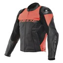 メンズ レーシング 4 穴あきレザー ジャケット - サイズ 48 - ブラック/レッド 201533849-628-58 Men's Racing 4 Perforated Leather Jacket - Size 48 - Black/Red 201533849-628-58(2)