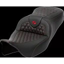 RoadSofa? シート - ハニカム - レッド ステッチ - 背もたれなし A808-07B-189RED RoadSofa? Seat - Honeycomb - Red Stitch - without Backrest A808-07B-189RED